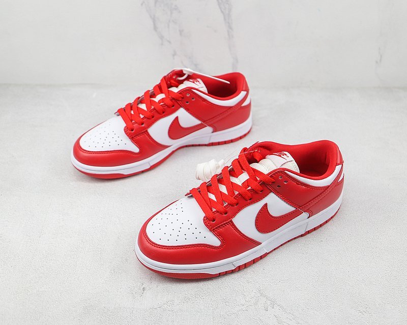 Nike Dunk Low SB "White/Red" фото № 5