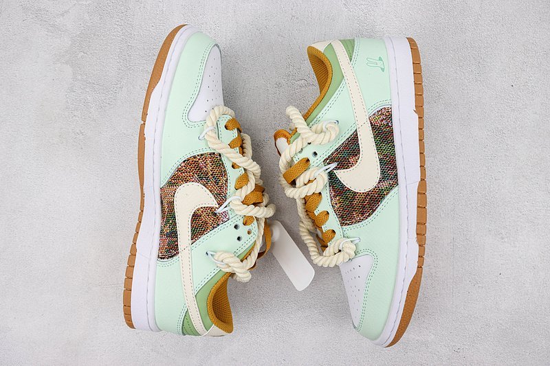 Nike Dunk SB Low "Green/Brown" фото № 7