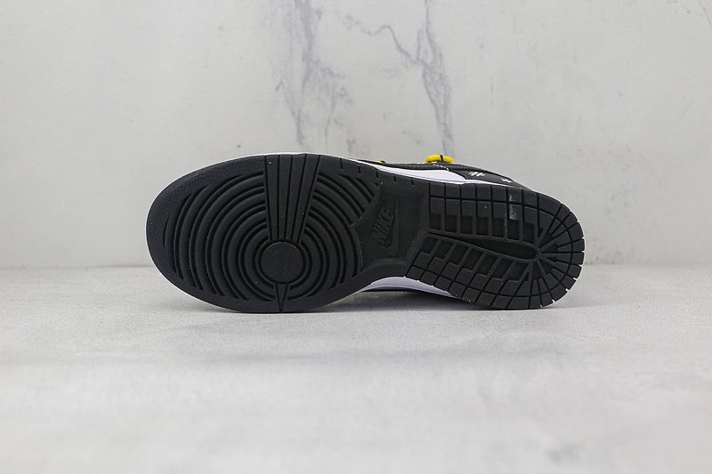 Nike SB Dunk Low Retro XD "Black/White/Yellow" фото № 9