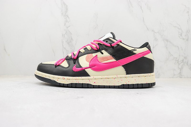 Nike Dunk Low 85 Double Swoosh "Pink/Navy Pink" фото № 2