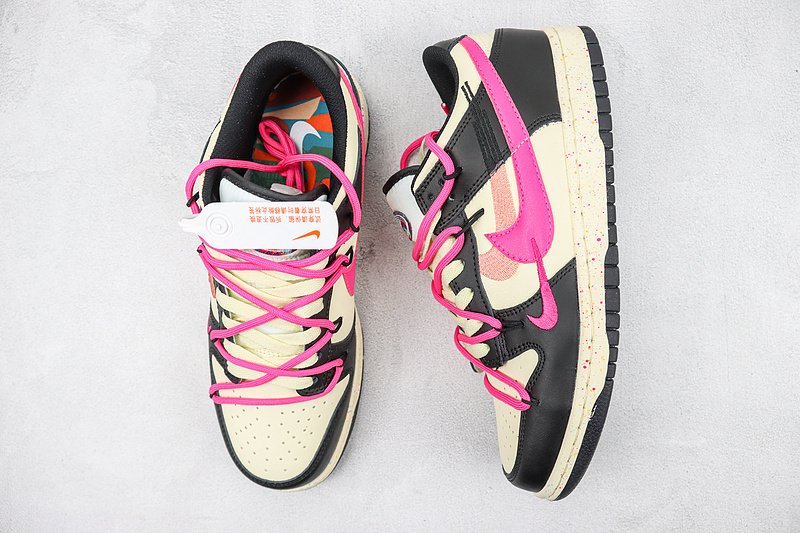 Nike Dunk Low 85 Double Swoosh "Pink/Navy Pink" фото № 6