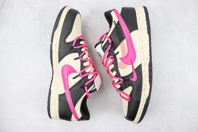 Nike Dunk Low 85 Double Swoosh "Pink/Navy Pink" фото № 7