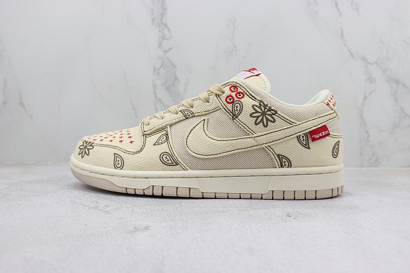 Nike Dunk Low "Light Orewood/Floral" фото № 2
