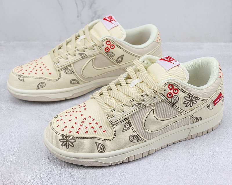 Nike Dunk Low "Light Orewood/Floral" фото № 5