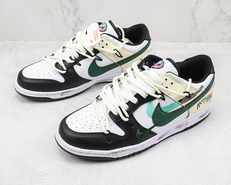Nike Dunk Low Multi Swoosh «Nothing» фото № 5