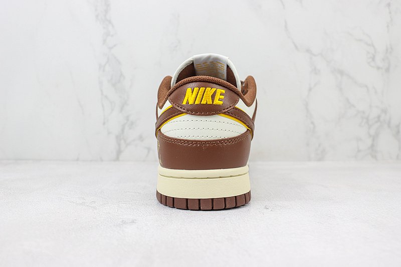 Nike Dunk Low "Diamond/Gold/Brown" фото № 9