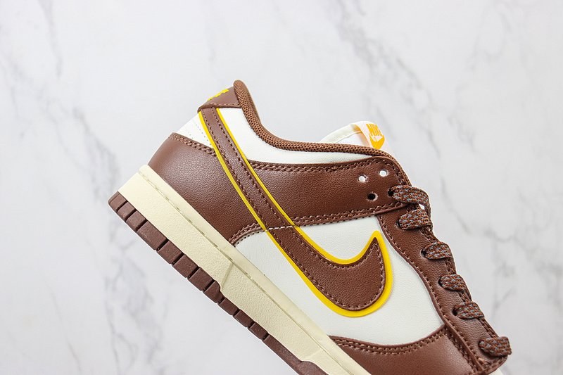 Nike Dunk Low "Diamond/Gold/Brown" фото № 3