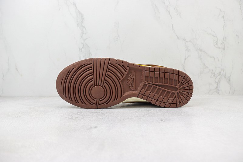 Nike Dunk Low "Diamond/Gold/Brown" фото № 8