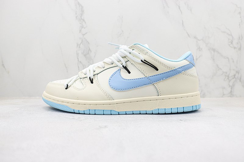 Nike Dunk Low "Cream/Blue" фото № 2