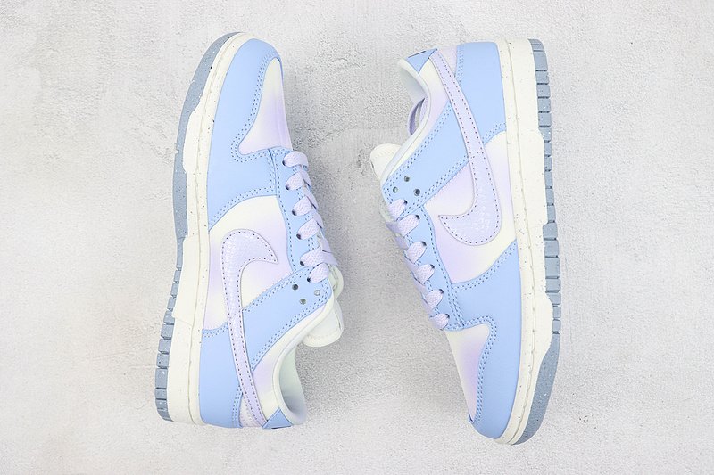 Nike Dunk Low "Blue Airbrush Canvas" фото № 7