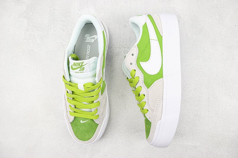 Nike Dunk Zoom Pogo Plus "White/Green" фото № 6