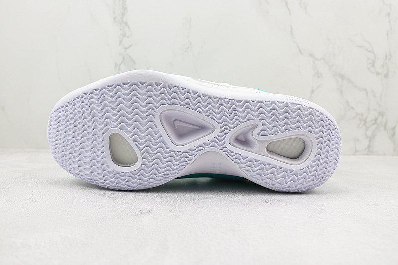 Nike Hyperdunk X Low "Turquoise/White/Green" фото № 9