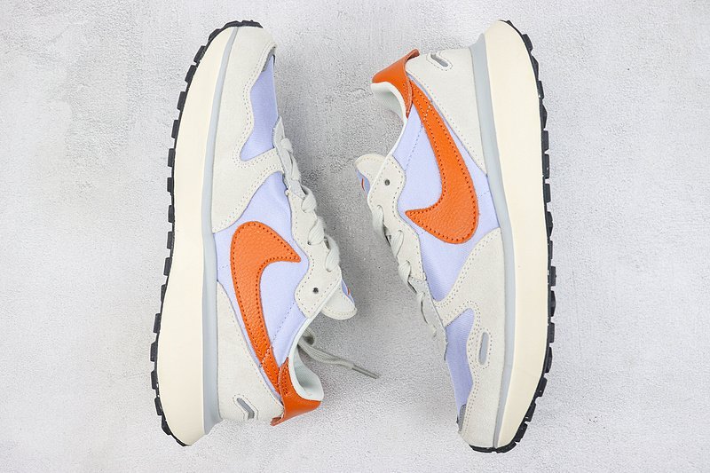 Nike Phoenix Waffle "Grey/Purple/Orange" фото № 6