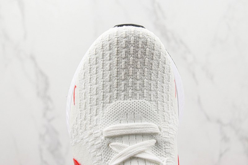 Nike React Infinity Run Flyknit 3 "White/Light Crimson" фото № 3