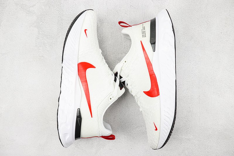 Nike React Infinity Run Flyknit 3 "White/Light Crimson" фото № 5