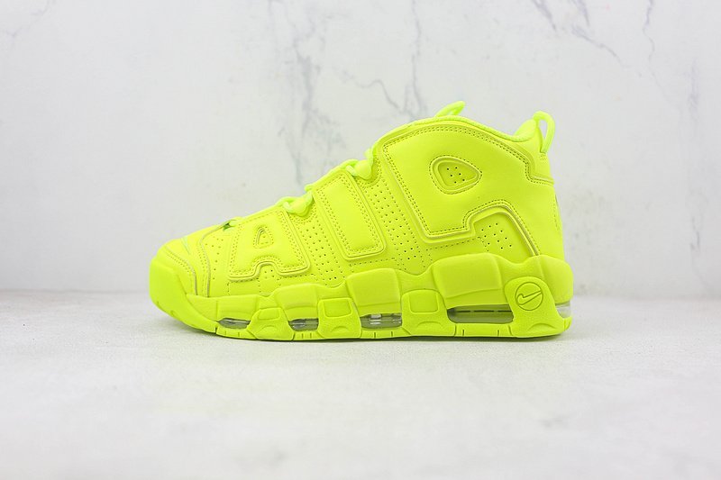 Nike Air More Uptempo 96 "Volt Black" фото № 2