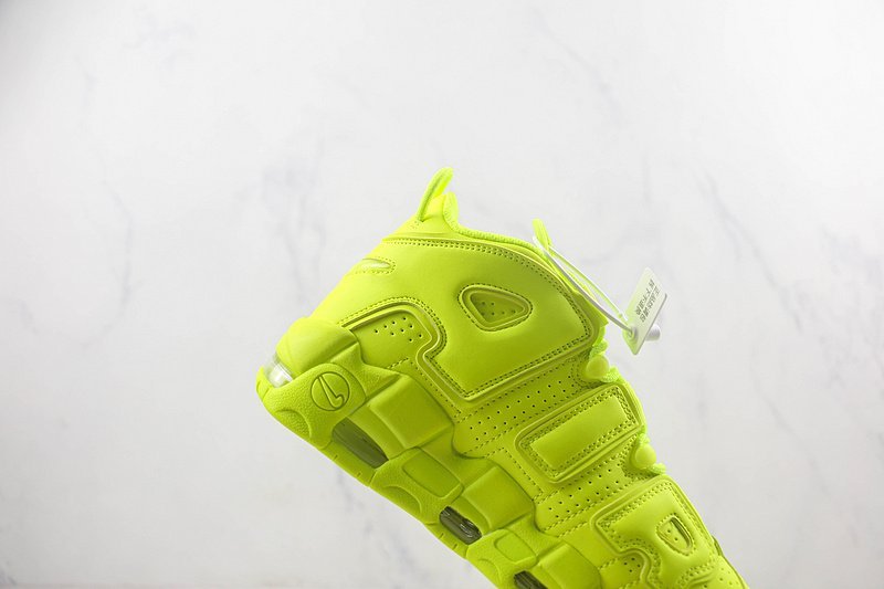 Nike Air More Uptempo 96 "Volt Black" фото № 4