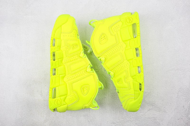 Nike Air More Uptempo 96 "Volt Black" фото № 5