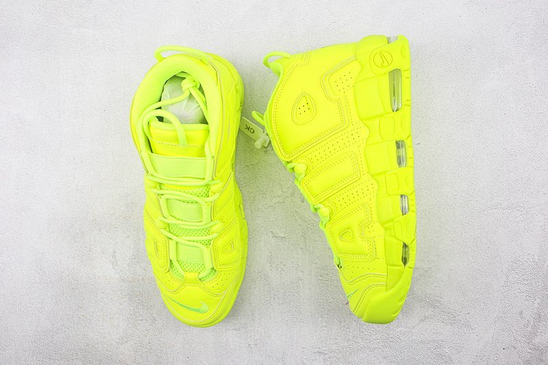 Nike Air More Uptempo 96 "Volt Black" фото № 6