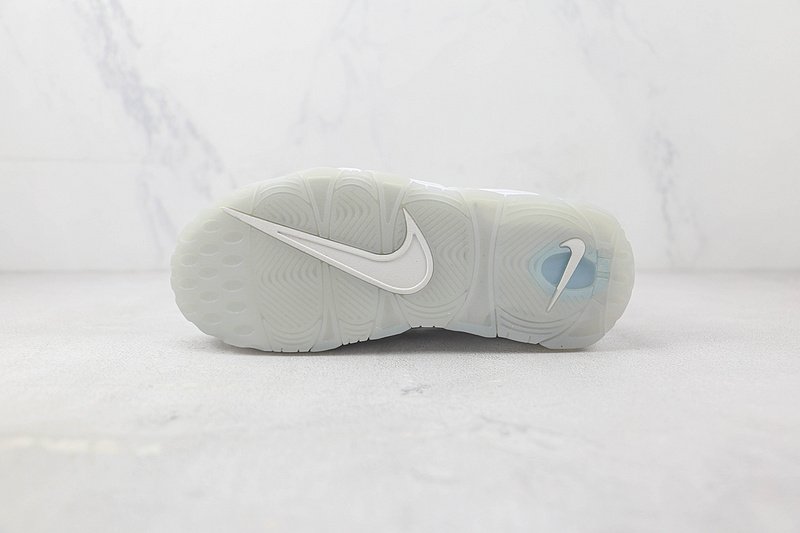 Nike Air More Uptempo "Chrome White/Blue Tint" фото № 8