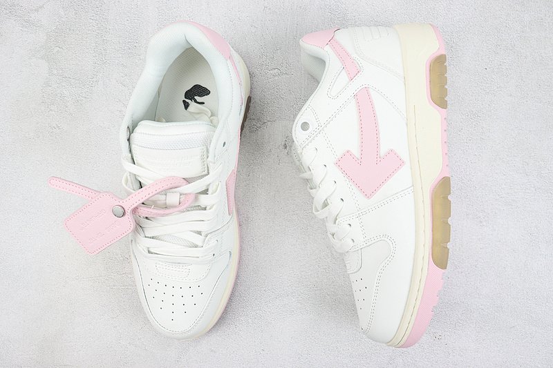 Off White Out Of Office "White/Light Pink" фото № 7