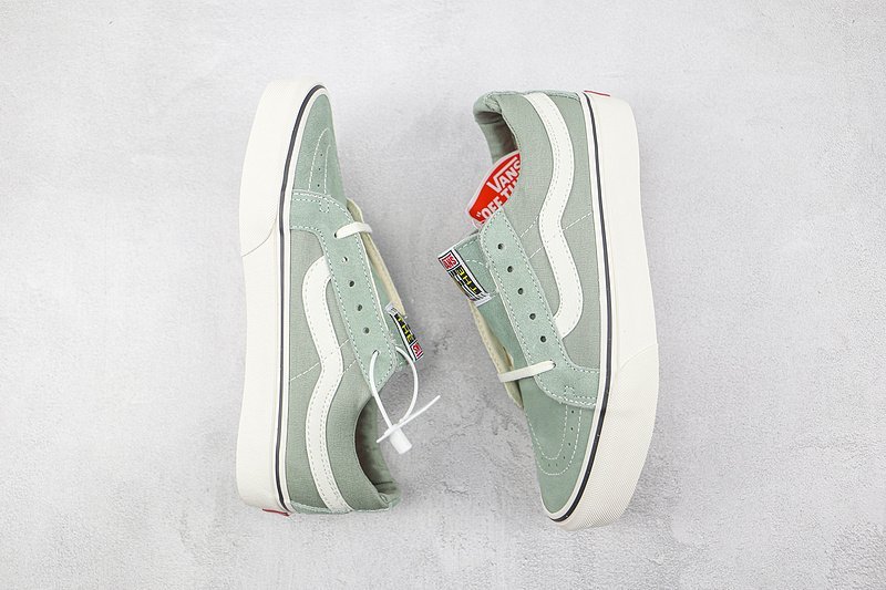 Vans Sk8-Low Reissue SF "Green/White" фото № 6