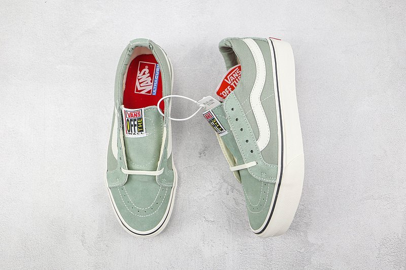 Vans Sk8-Low Reissue SF "Green/White" фото № 7