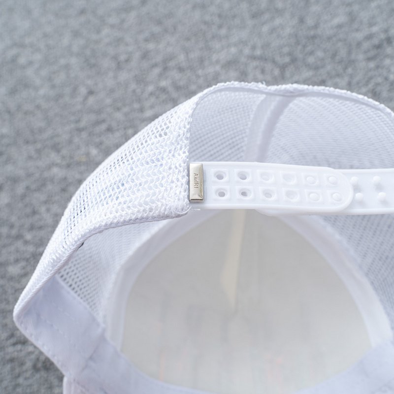 Кепка Amiri With Logo Brand "White" фото № 4