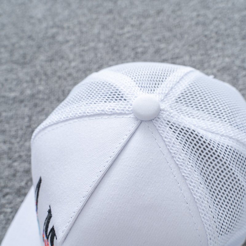 Кепка Amiri With Logo Brand "White" фото № 6