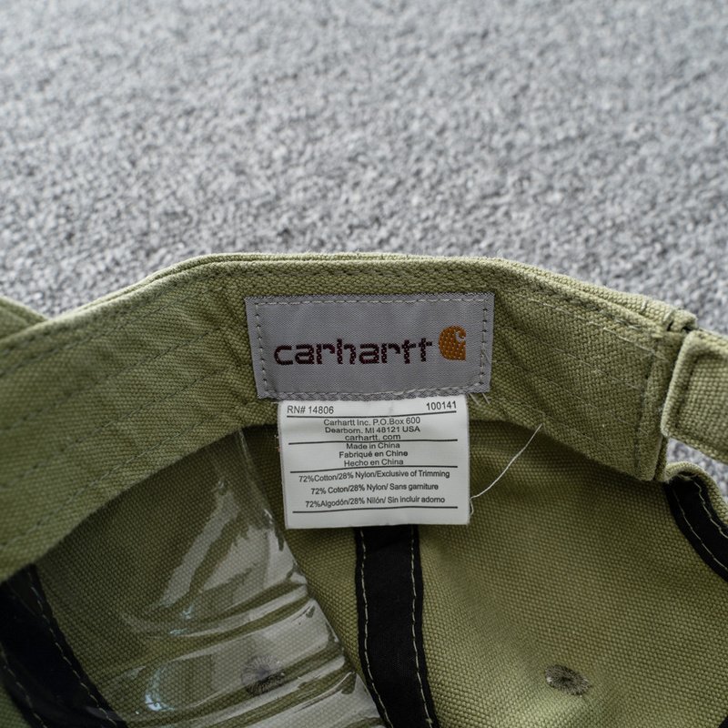 Кепка Carhartt With Brown Patch "Mint" фото № 5