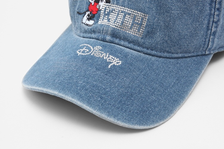 Бейсболка Kith X Disney Mickey Mouse Patch "Blue" фото № 4