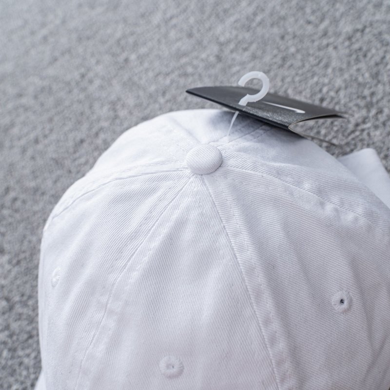 Кепка Nike With Text Logo "White" фото № 5