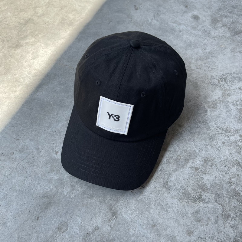 Бейсболка Y-3 With Brand Stripe "Black" фото № 2