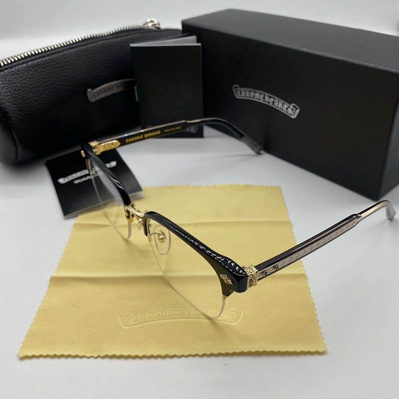 Оправа для очков Chrome Hearts Frame With Top Wide Line "Black" фото № 7