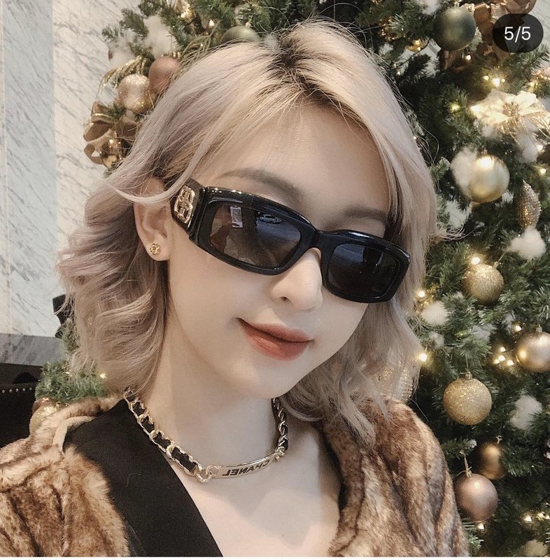 Солнцезащитные очки Balenciaga Big Logo On Temples "Black" фото № 5