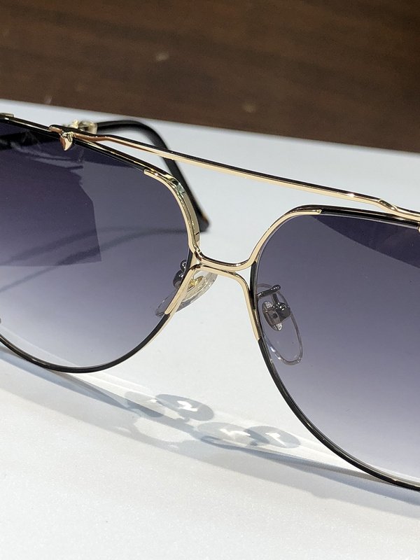 Солнцезащитные очки Chrome Hearts Temples With Decoration By Repeating Crosses "Black" фото № 2