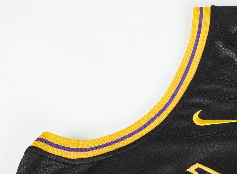 Баскетбольная Джерси Nike Los Angeles Lakers №3 Anthony Davis "Black" фото № 4