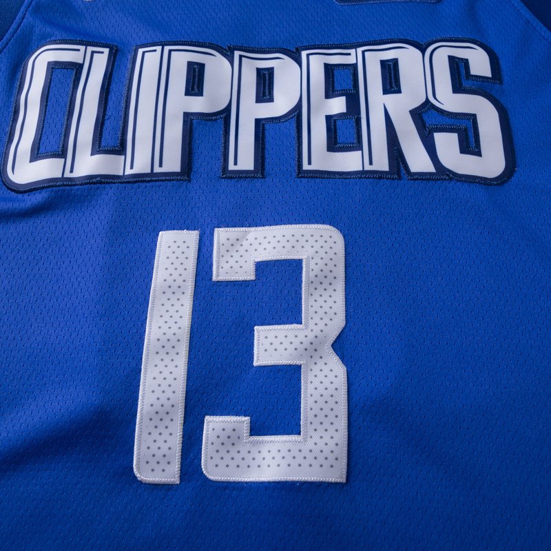 Баскетбольная Джерси Nike Los Angeles Clippers №13 Paul George "Blue" фото № 3