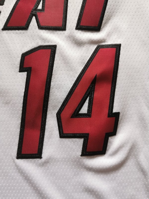 Баскетбольная Джерси Nike Miami Heat 19-20 №14 Tyler Herro "White" фото № 3