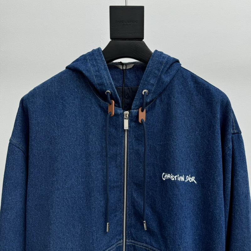 Куртка Christian Dior White Logotype Christian Dior "Blue" фото № 7