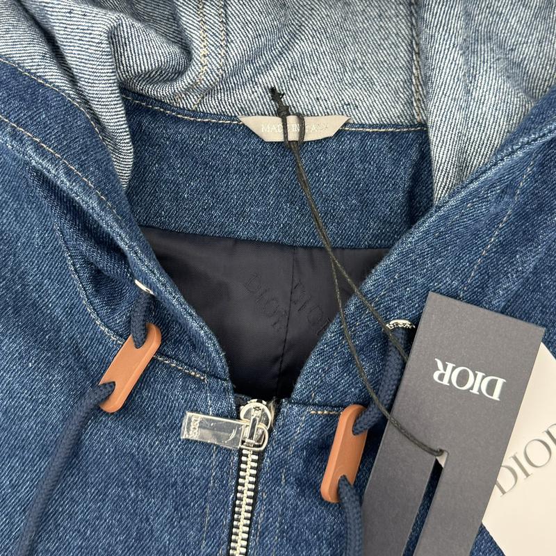 Куртка Christian Dior White Logotype Christian Dior "Blue" фото № 2