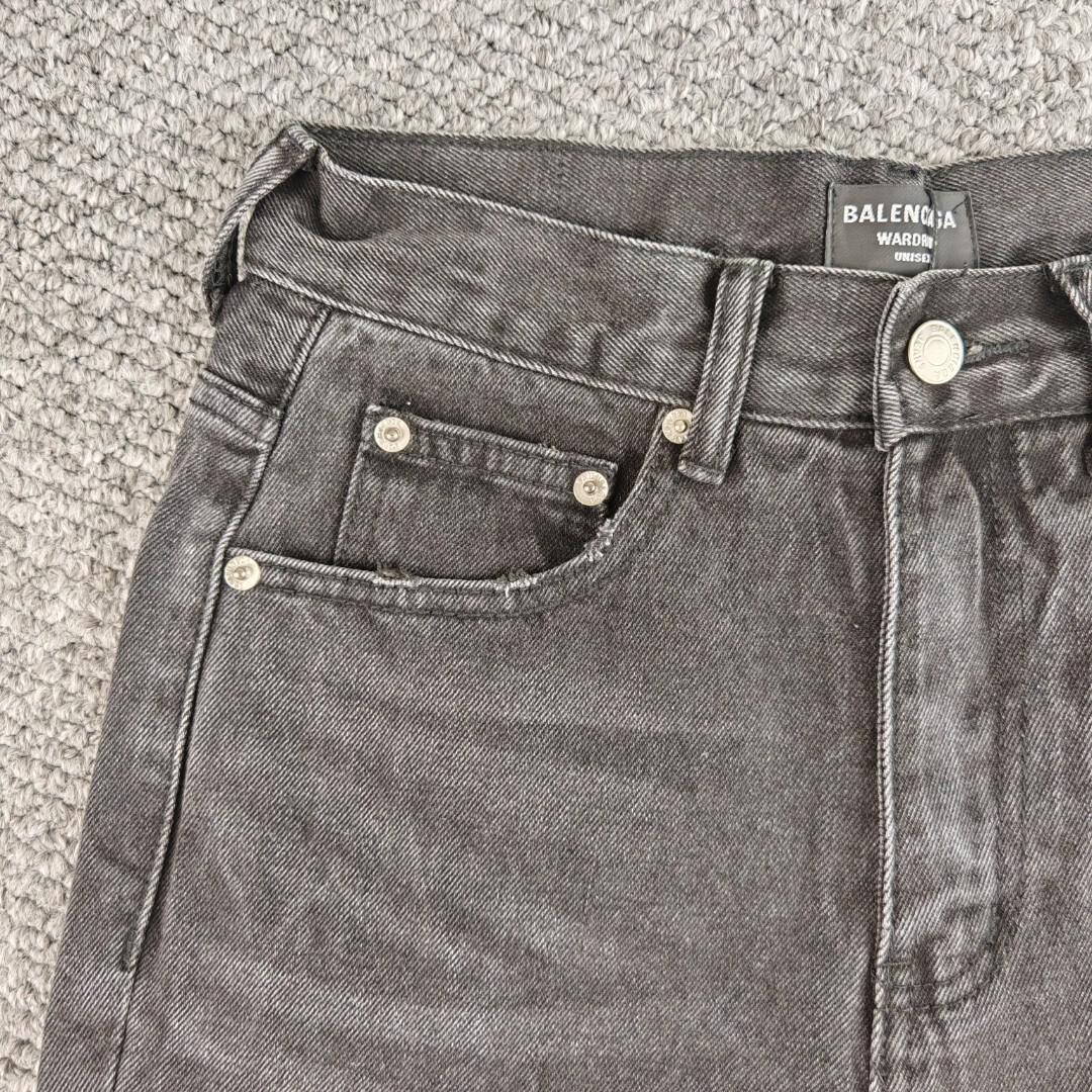 Джинсы Balenciaga "Black Fade" фото № 3