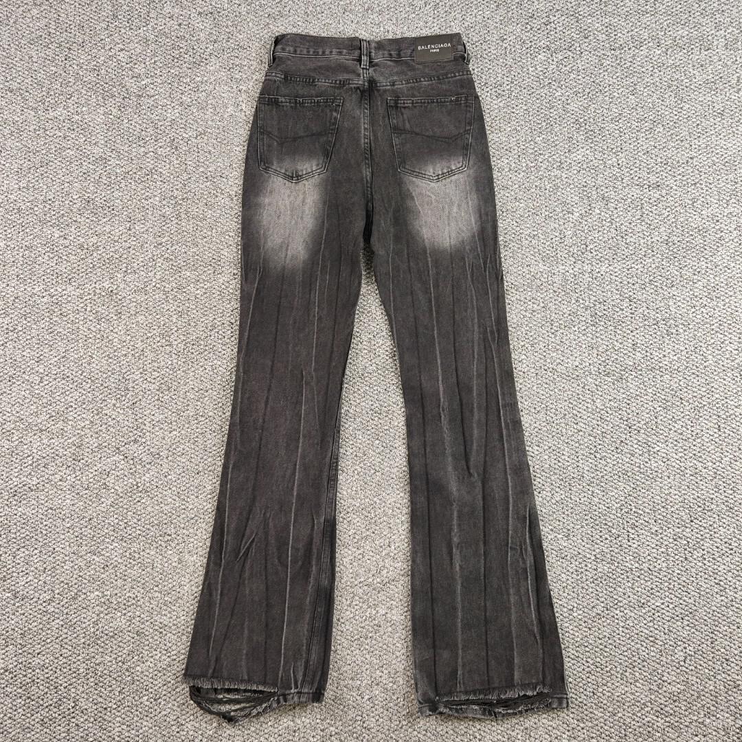 Джинсы Balenciaga "Black Fade" фото № 6