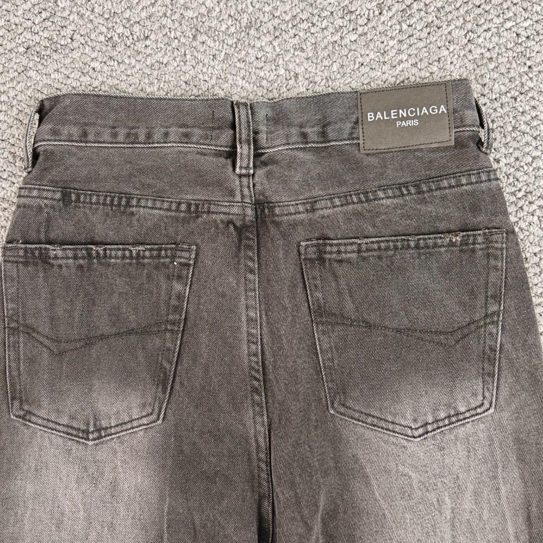 Джинсы Balenciaga "Black Fade" фото № 7