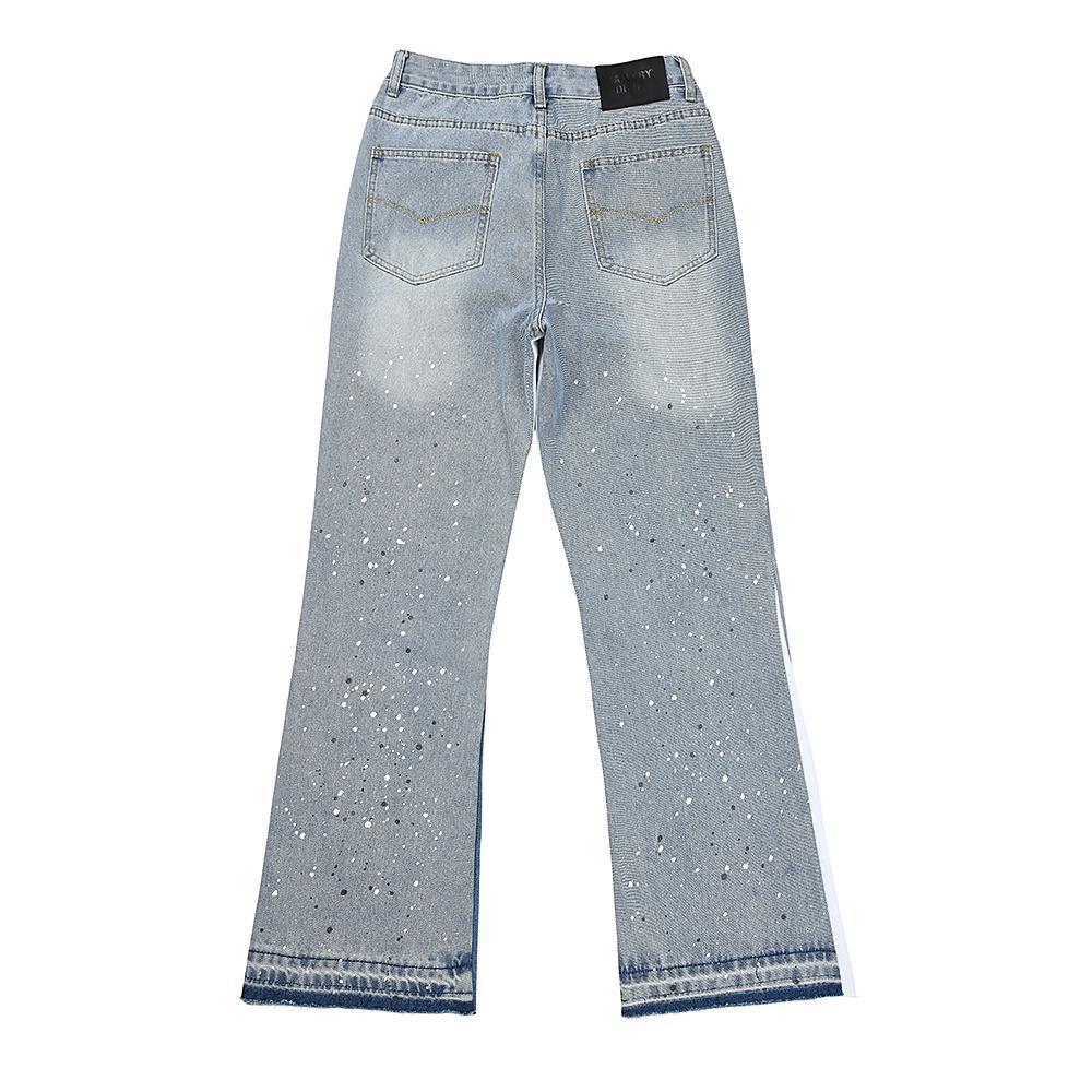 Джинсы Gallery Dept. LA Flare Side Stripe "Light Blue" фото № 2
