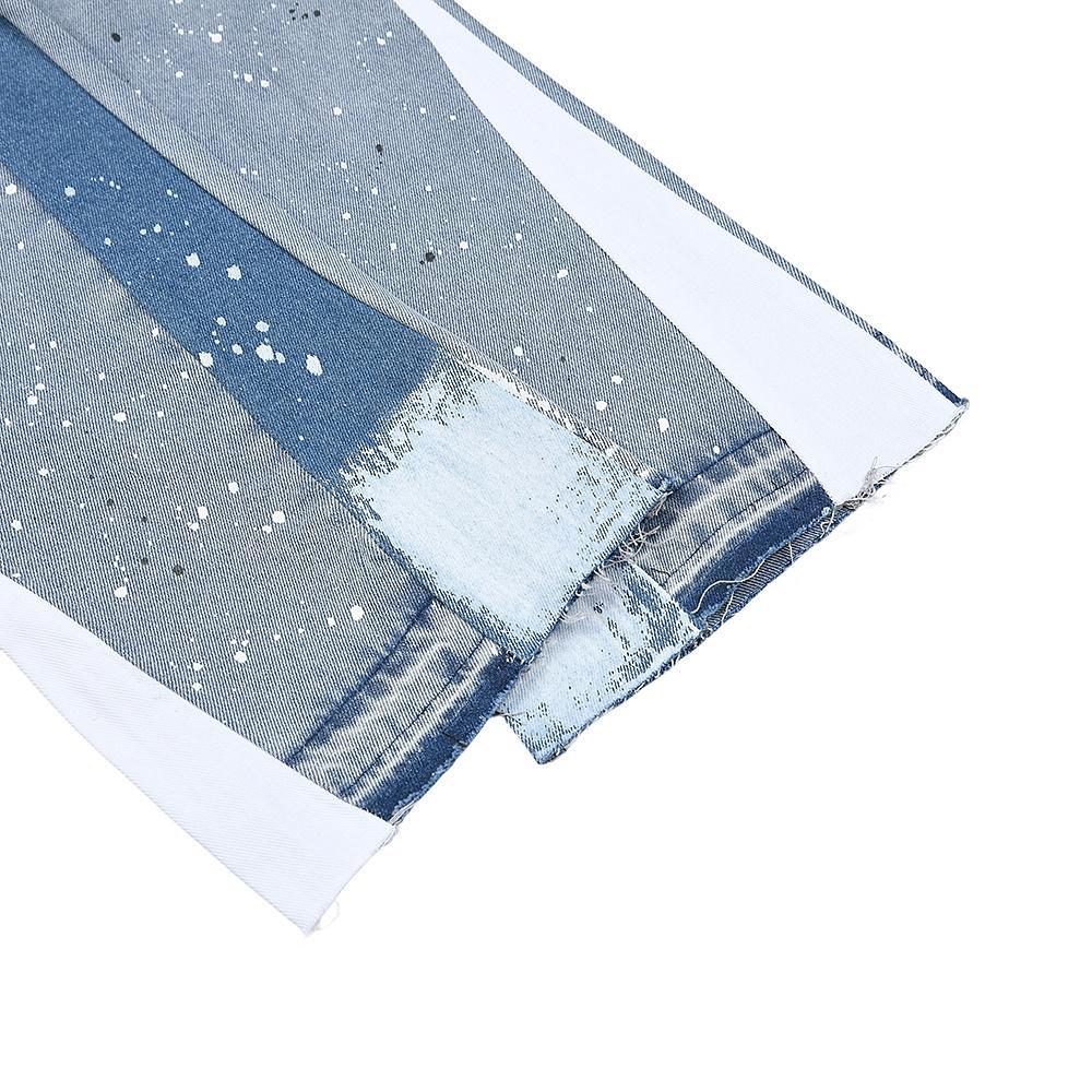 Джинсы Gallery Dept. LA Flare Side Stripe "Light Blue" фото № 3