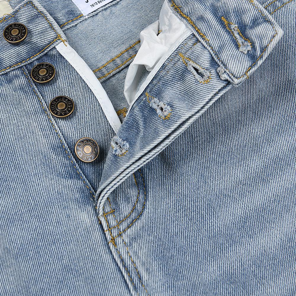 Джинсы Gallery Dept. LA Flare Side Stripe "Light Blue" фото № 4