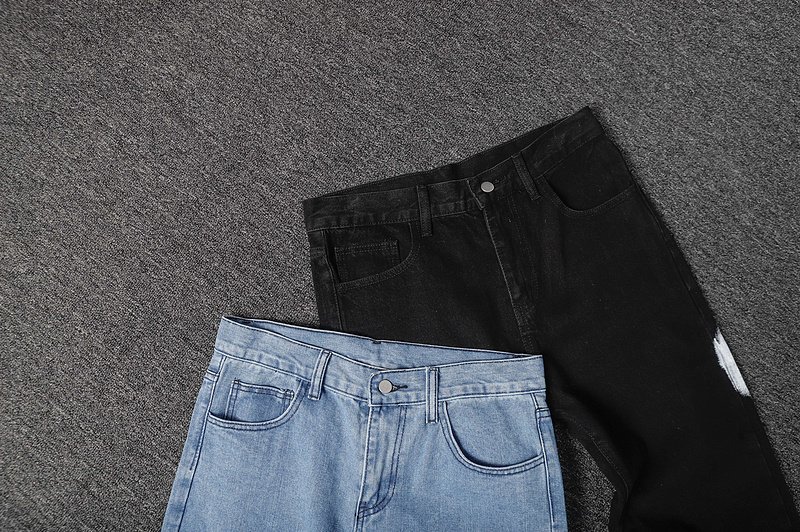 Джинсы Gallery Dept Cross "Black" фото № 6