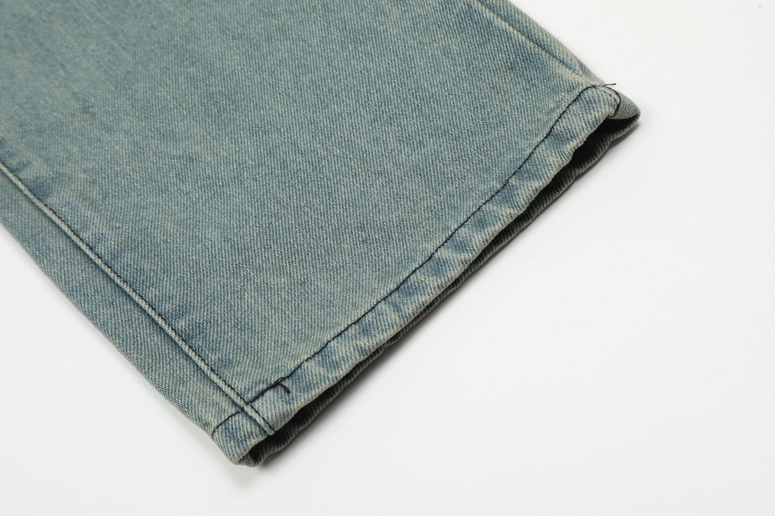 Джинсы Vlone Letter Style "Blue" фото № 3