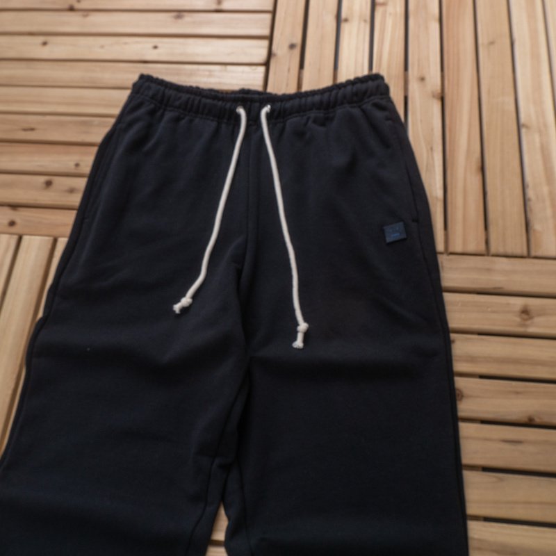 Штанты Acne Studios Small Logo Smiling Face "Black" фото № 3